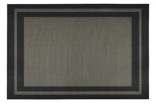 Tischset | Untersetzer | Tischdecke | Dekorative Küchenmatte | F040-SCHWARZ