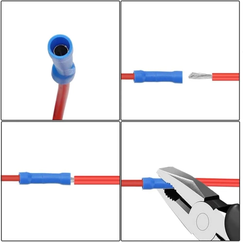 Bypass zum Trennen des Stromkreises | zusätzliche Sicherung 25A | 13 cm