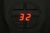 Elektrischer Heizkörper, Mini-Heizlüfter, Heizlüfter | 2 Geschwindigkeiten | Thermostat 15-32 Grad Celsius | Timer | JM-112