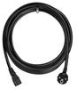 Netzkabel 220-250V 2A | maximale Leistungsaufnahme 500W | PE-1.5-1.5M-Schwarz