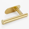 Goldener Papierclip | Selbstklebender Toilettenpapierhalter | JZU-304-GOLD