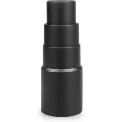 Staubsauger-Düse | Saugrohr-Adapter | Rohradapter für Staubsauger | FLA-D04-SCHWARZ