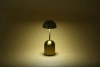 Kabellose Nachtlampe mit eingebautem 2000 mAh Akku | Moderne Tischlampe mit einstellbarer Leistung und Lichtfarbe | YG-D019-Kupfer