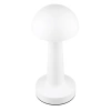 Kabellose Tischlampe | Berührungsempfindliche Nachtlichtlampe mit einstellbarer Lichtfarbe | Pilz-USB-Lampe | HJA11-WEISS