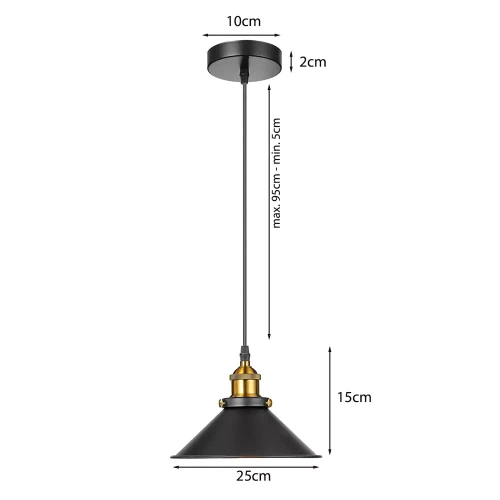 Deckenpendelleuchte | Loft | ZRT-C85-B