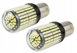 LED-Autolampen-Set | BA15S, 144 SMD 3014 | 2 Stück