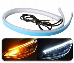 Flexible RGB-LED-Streifen für Scheinwerfer 60 cm | Beeindruckende 12V-Tagfahrlichter mit App |