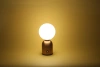 Elegante Tischleuchte mit einstellbarer Farbe und Lichtintensität | Berührungsempfindliche Nachtlampe mit eingebautem Akku | YG-D031-KUPFER