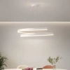Moderne Pendelleuchte 50 cm | Spiral LED Lampe 50W | RLO-50CM-50W-W