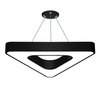 Deckenleuchte Pendelleuchte LED 50W | dreieckig | Aluminium | flimmerfrei | Φ80x6 | LPL-006