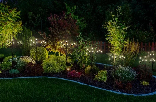 Solar-Gartenlampe LED-Kugeln | 73cm, 600mAh | FLD-01-W