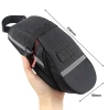 Wasserdichte Fahrradtasche aus strapazierfähigem 600D-Material | Leichte, aerodynamische Satteltasche mit Reflektoren | 600DCWBW-208