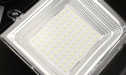 Straßenlaterne, Solar-LED-UFO-Lampe | 300W, 8Ah, IP65, 240 LED SMD5730 | großer 6V/13W Solarpanel | Fernbedienung | LDT-B240