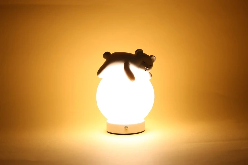 Nachtlicht mit Helligkeitsregelung | Kabellose Kinderlampe | X26-Bär