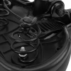 Belüfteter Fahrradsattel | Anti-Schock-Konstruktion | Reflektoren | JC-011-SCHWARZ