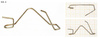 Draht, Lampenclip | Befestigung H7, H1, H3, H4