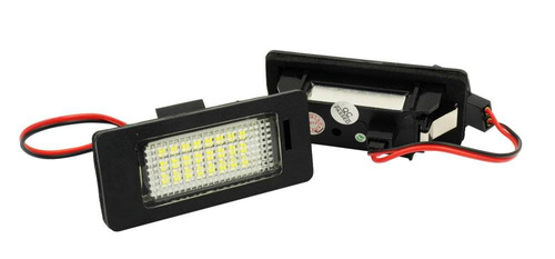 LED Kennzeichenbeleuchtung Audi Q5, VW TT, Skoda, Porsche, Seat | LHLP003S28