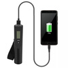Elektronische Kofferwaage | Powerbank 3.000 mAh, Taschenlampe, Thermometer | bis 50 kg ±10 g | OSC-38
