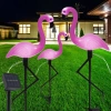 Garten Solar-LED-Laterne Flamingos 3er Set | 51cm, 600mAh | BRD-3IN1