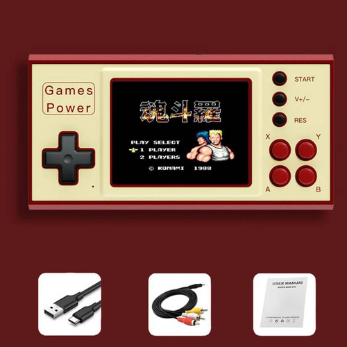 Retro-Spielkonsole | 500 Spiele | SFC – Mario, Contra, Arkanoid usw. | VT568