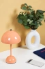 Stilvolle Tischlampe | Kabellose Nachtlichtlampe mit drei Leuchtfarben | HJA27-1-PINK