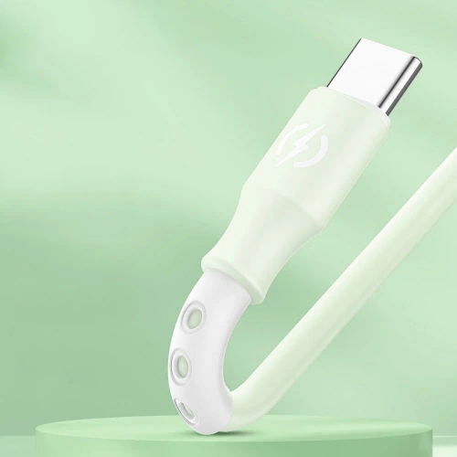 USB-Kabel mit drei Ladeanschlüssen | B2-3in1-grün