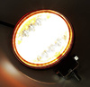 Runde Arbeitsleuchte 126W DUAL LED - weiß und orange | WL10-45-126W