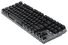 Gaming-Tastatur mit mechanischen Tasten und RGB-LED-Hintergrundbeleuchtung, TKL, blaue Schalter | T18