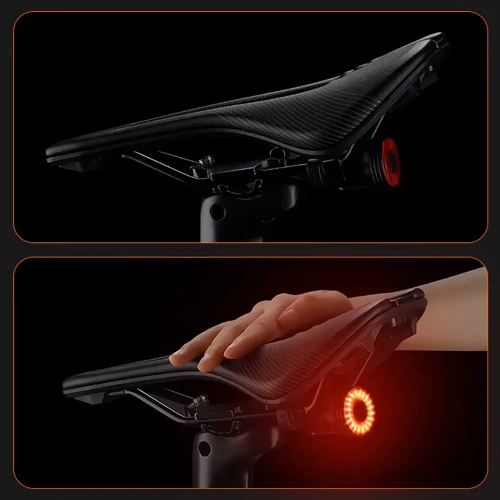 LED-Fahrradrücklicht | Rücklicht mit Bremslichtsensor, wasserdicht IP65, USB-Aufladung | BK-L117