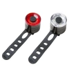Kompakte LED Fahrradbeleuchtung vorne + hinten | LED-Fahrradlicht-Set, 3 Modi | BK-L319
