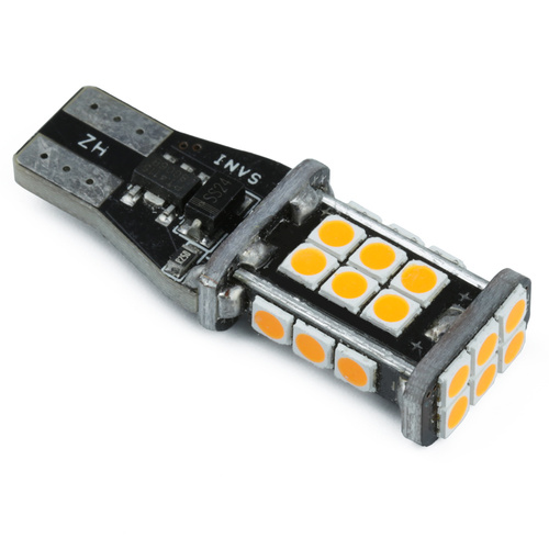 LED-Autolampe T15 W16W 24 SMD 2835 CANBUS ORANGE