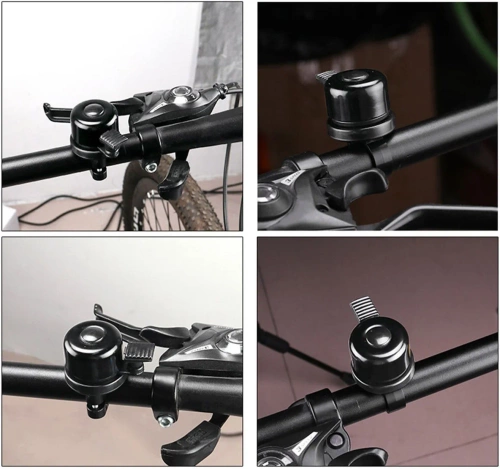 Lenkerklingel aus Metall | Laute Klingel für Fahrrad oder Roller | QTLD-274