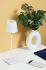 Tischlampe mit integriertem Akku | Berührungsempfindliche Nachttischlampe | HJA18-WEISS
