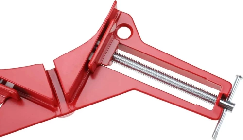 Schreiner-Winkelspanner | Eckzwinge | Winkelmontageklemme | AZ-C90-ROT