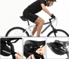 Wasserdichte Fahrradtasche aus strapazierfähigem 600D-Material | Leichte, aerodynamische Satteltasche mit Reflektoren | 600DCWBW-208