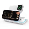 Faltbare kabellose Ladestation | Dockingstation für iPhone, Apple Watch und AirPods | MD-DK15-15W-W