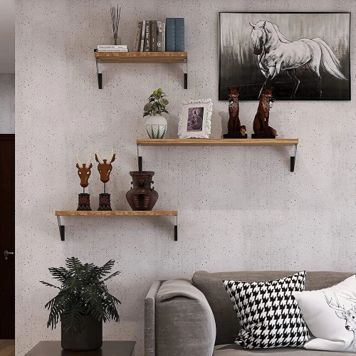 Regalträger Set | 2 Stück | Winkel für Regalbrett 15 cm | FB-V15CM