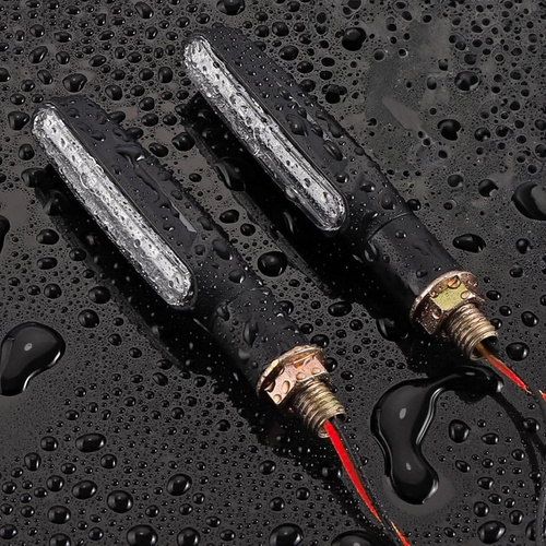Dynamische LED Blinker für Motorräder | 12 LEDs | Blase | 2 Stück | MSL-12LED-02