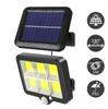 Solarlampe 120 LED COB mit modularem Solarpanel | SSL-120LED