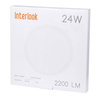 LED-Deckenleuchte rund | 24 W | flimmerfreies CCD-Aufbaupanel | SY-SR124