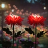 Solarblume | Solar-LED-Gartenlaterne Chrysantheme | 72 cm, 600 mAh | FLD-26-PINK