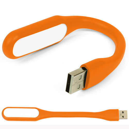Mini USB LED Lampe in 10 Farben | Flexible Licht für Notebooks, Tablets, Powerbanks | PC -Nachtlampe, Leselampe, Laptoplampe