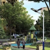 Straßenlaterne, Solar-LED-Lampe 800W | 8Ah, IP65, 118 LED SMD5730 | großer 6V/12W Solarpanel | Fernbedienung | LDT-B118