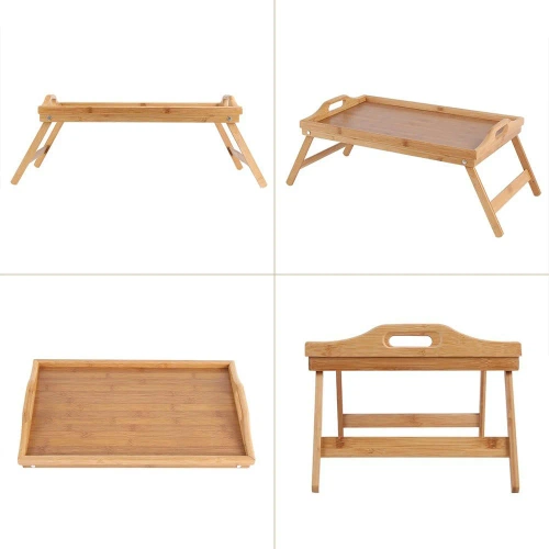 Frühstückstisch mit Beinen | Holztablett für Laptop | KBT-530