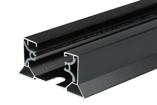 Modern Schienensystem Komplettset | Schienenbeleuchtung | 1,5m Schienenprofil + 4x flammige GU10 Spot Strahler | Deckenlampe
