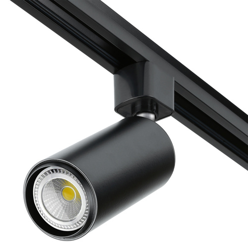 Modern Schienensystem Komplettset | Schienenbeleuchtung | 1,5m Schienenprofil + 4x flammige GU10 Spot Strahler | Deckenlampe