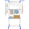 Wäschetrockner | Vertikaler Kleiderständer | Horizontaler Wäschetrockner | TW-116-BLUE