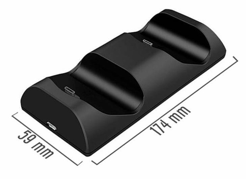 Ladegerät für PS4 / Slim / Pro Controller | LED-Display | HB-P03