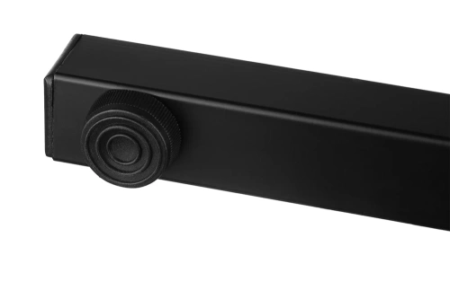 Doppelnapf für Futter und Wasser | Näpfe auf verstellbarem Ständer für Hund oder Katze | schwarz | LDB-2ML-BLACK