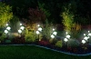Solarblume | Solar-LED-Gartenlampe Lotus, Wasserlilie | 72 cm, 600 mAh | FLD-25-WHITE